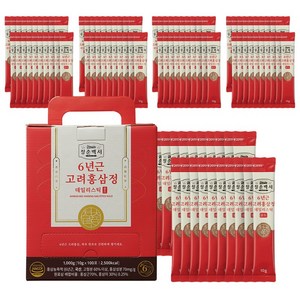 청춘백서 6년근 고려홍삼정 데일리스틱 골드