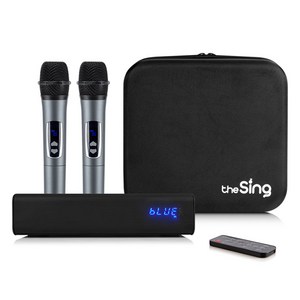 더씽 무선 블루투스 마이크 B세트, M200, 단일색상