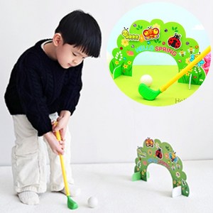 봄 실내놀이 게이트볼 체험만들기, 4인용