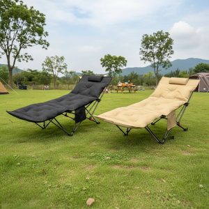 별빛상회 각도조절 접이식 캠핑의자, 1개, 블랙