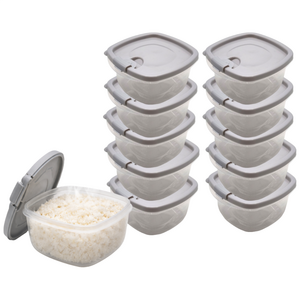 베루아 국산 전자렌지용기 환경호르몬 걱정 없는 냉동밥 소분용기 350ml