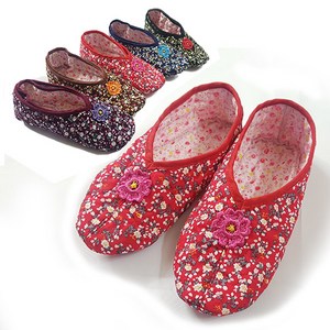 오렌지라임 무료배송 누비덧신 2켤레 #꽃양말 홈덧신