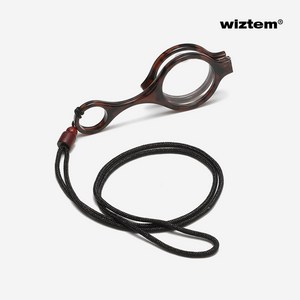 비버블리 휴대용 돋보기목걸이 접이식 패션 루페 +2.00