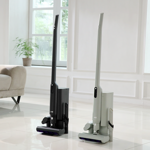 로지아 오토타워 자동먼지비움 무선 청소기 초경량 가벼운 원룸 자취방용 진공 BLDC 미니 스테이션, 미스트 그린