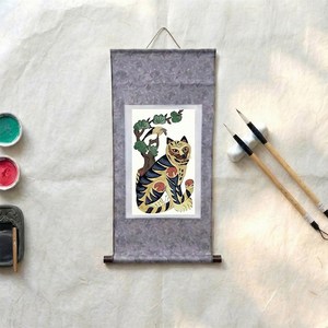 전통 족자 그리기 만들기 도안 5종