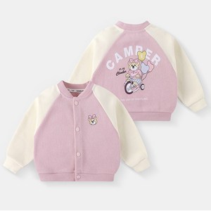 델루비오 아동 곰돌이 자수 야구점퍼 주니어 스타디움 자켓 봄 가을 아우터