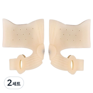 솔미온 발가락분리 실리콘 교정기 자석내장 스킨 양발착용세트