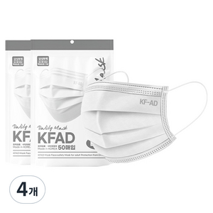 가드데이 비말차단 덴탈 일회용 마스크 대형 KF-AD