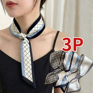 로라 여성 스카프 고급 쁘띠 봄스카프