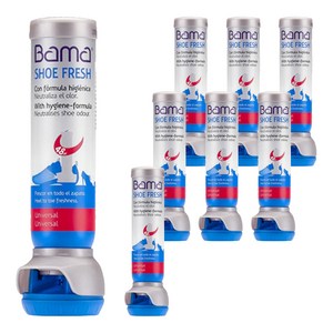 바마 프레쉬 신발 냄새제거 스프레이 본품, 100ml, 8개