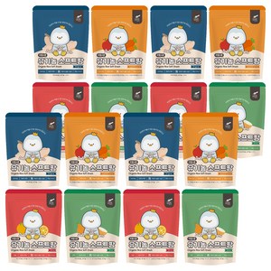 리틀스푼 유기농 소프트팡 4종, 현미, 양파, 사과당근, 감귤, 30g, 4세트