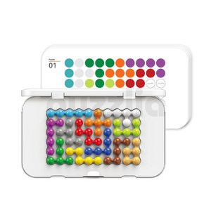 점보구슬퍼즐 사각 (추천대상 : 유아, 유치, 노인) 사은품 : 구슬퍼즐 5x9 증정, 1개