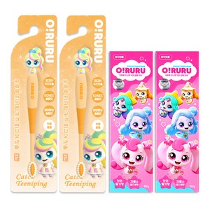캐치티니핑 피규어 칫솔 + 캐치티니핑 치약