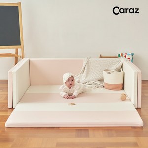 카라즈 다용도 멀티 범퍼 침대 매트 놀이방 유아안전 층간소음, 핑크