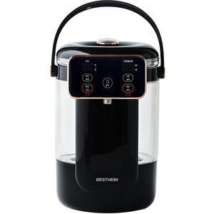 베스트하임 모담 스마트 온도 조절 자동 출수형 분유 포트, 4.2L 블랙