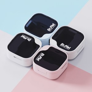 방수되는 칫솔 히팅건조 살균기 닥터피엘 올뉴큐빙 4개 (IPX7 인증), 퓨어 화이트 2개+스카이 블루 2개