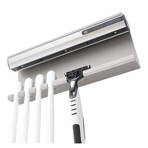 국내최초 메탈소재 가정용 자외선 UV 무선 칫솔 살균기 소독기-Made In KOREA! 집들이선물, 욕실인테리어 [ HS-200 루미너스], 블랙