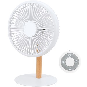 아이몰 무선 저소음 LED 멀티 탁상용 선풍기 + 무선 리모컨 세트 Q9, Q9, 화이트
