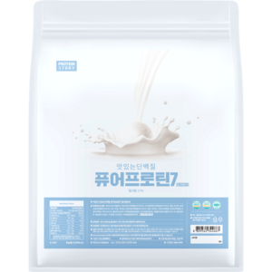 프로틴스토리 맛있는 단백질 퓨어프로틴7 3kg 밀크쉐이크