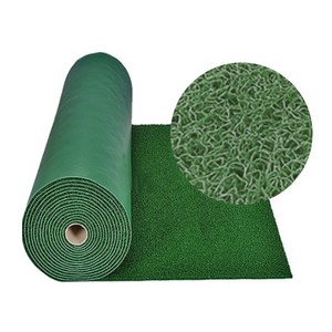 굿매트 현관 미끄럼방지 코일매트 A타입 12M 1롤, 1개, 녹색 12M