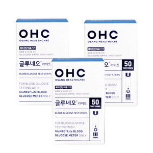 오상헬스케어 글루네오 라이트 혈당검사지