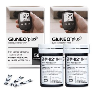 오상헬스케어 글루네오 플러스 혈당시험지