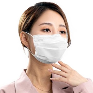 [퓨랩]숨쉬기 편한 덴탈형 KF94 마스크 100매(화이트, 블랙 선택)