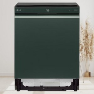 LG 디오스 오브제컬렉션 식기세척기 열풍건조 빌트인전용 12인용 솔리드 그린 방문설치