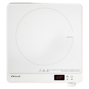 신일 인덕션 세라믹 글라스 슬림형 전기레인지 1구