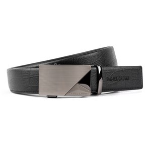 CAMEL CROWN 남자 가죽 캐주얼 정장 벨트 허리띠 자동 버클