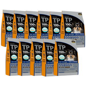 데이스포 테라픽 전연령 강아지 저알러지 가수분해 오리 연어 펫사료 1kg, 11개, 1kg