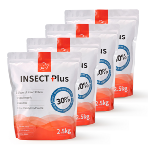 엉클홈 인섹트플러스 저알러지 그레인프리 강아지사료, 2.5kg, 4개, 눈물개선/눈건강