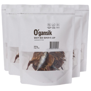 오간식 강아지메추리 알 듬뿍들어간 건강수제간식, 50개, 30g, 열빙어+통메추리