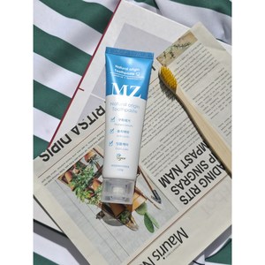 재구매율1위!실속형) 면세점치약!구취제거/시린이/치주염임상시험개선) 엠지프레쉬비건치약 120g*10개[스틱가글5pcs증정], 10개, 120g