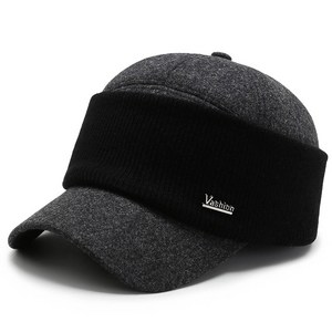 마르벨라 골프 겨울 볼캡 귀달이 방한 모자 남녀공용, 그레이, 1개