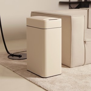 톨튼 오존살균 자동센서 쓰레기통, 아이보리