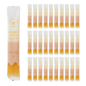 내츄럴허니 야생화꿀 꿀스틱 벌꿀스틱 실속형