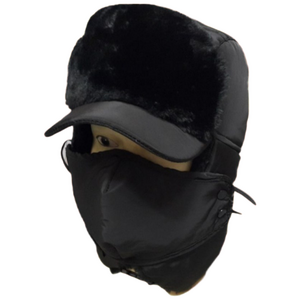 방한모 군밤 털모자 남자 방한 마스크 귀덮는 귀도리