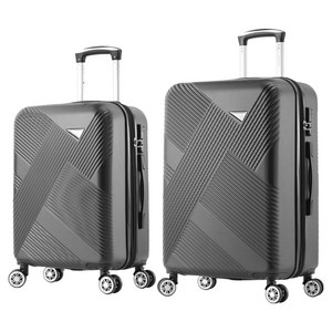 엔디어링 폰트 여행용 확장형 캐리어 16인치, 20인치, 24인치, 28인치