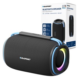 블라우풍트 아웃도어 방수 파워 레인보우 LED 블루투스 스피커, BLP-BS2101KZY, 혼합색상