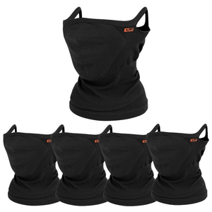 타이트엔드 M6 사계절 마스크 목커버 롱타입, 블랙, 5개