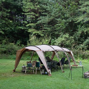 [닥터캠프] 에오스 터널텐트 옥스포드 300D 쉘터 대형 (이너텐트포함),1개