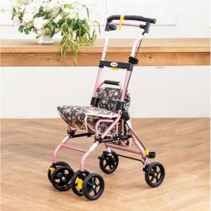 진작 프리미엄 고급형 여성전용 어르신 노인 실버카 초경량 보행보조기, 1개