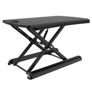 유압식 높이조절 모니터받침대 거북목교정 독서실 스탠딩 키높이 리프트테이블
