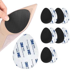 고씨네 3M 논슬립 신발 구두 미끄럼방지 밑창 패드, 블랙, 12개