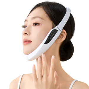 에란스타 얼굴 마사지기 브이라인 ems 미세전류 이중턱 리프팅 불독살 심부볼 제거 주름관리 마사지기, D36