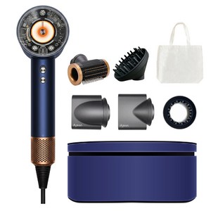 [국내정품/AS가능] 다이슨 슈퍼소닉 뉴럴 헤어드라이어 (블루/코퍼) 보관 케이스 포함 + 보관백 구성