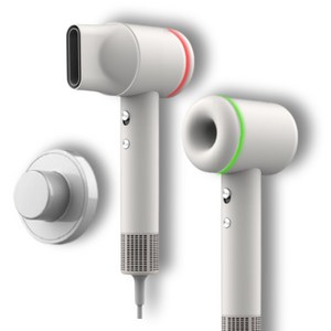[하이엔드]음이온 초고출력 BLDC 항공모터 순환기능 가정용 전문가용 헤어 드라이기, 에센셜 화이트