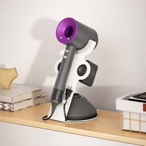 U라인 메탈 스탠드 드라이기 거치대 다이슨 슈퍼소닉 호환, U라인 화이트 기본형, 1개