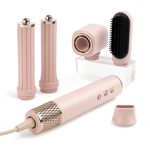 슈어홈뷰티 올인원 BLDC 헤어랩 스타일러, 베이비핑크